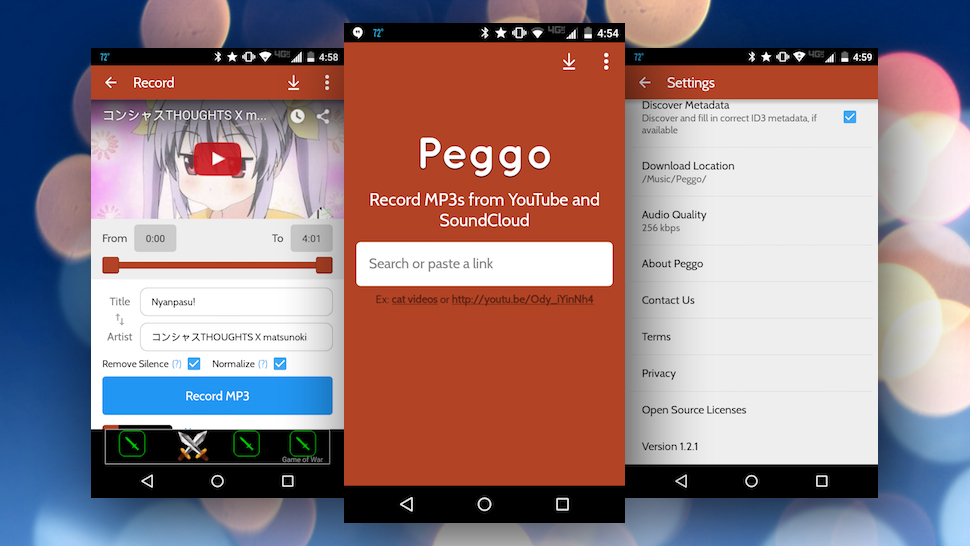 Correct id. Peggo youtube. Отзывы о peggo для Android.