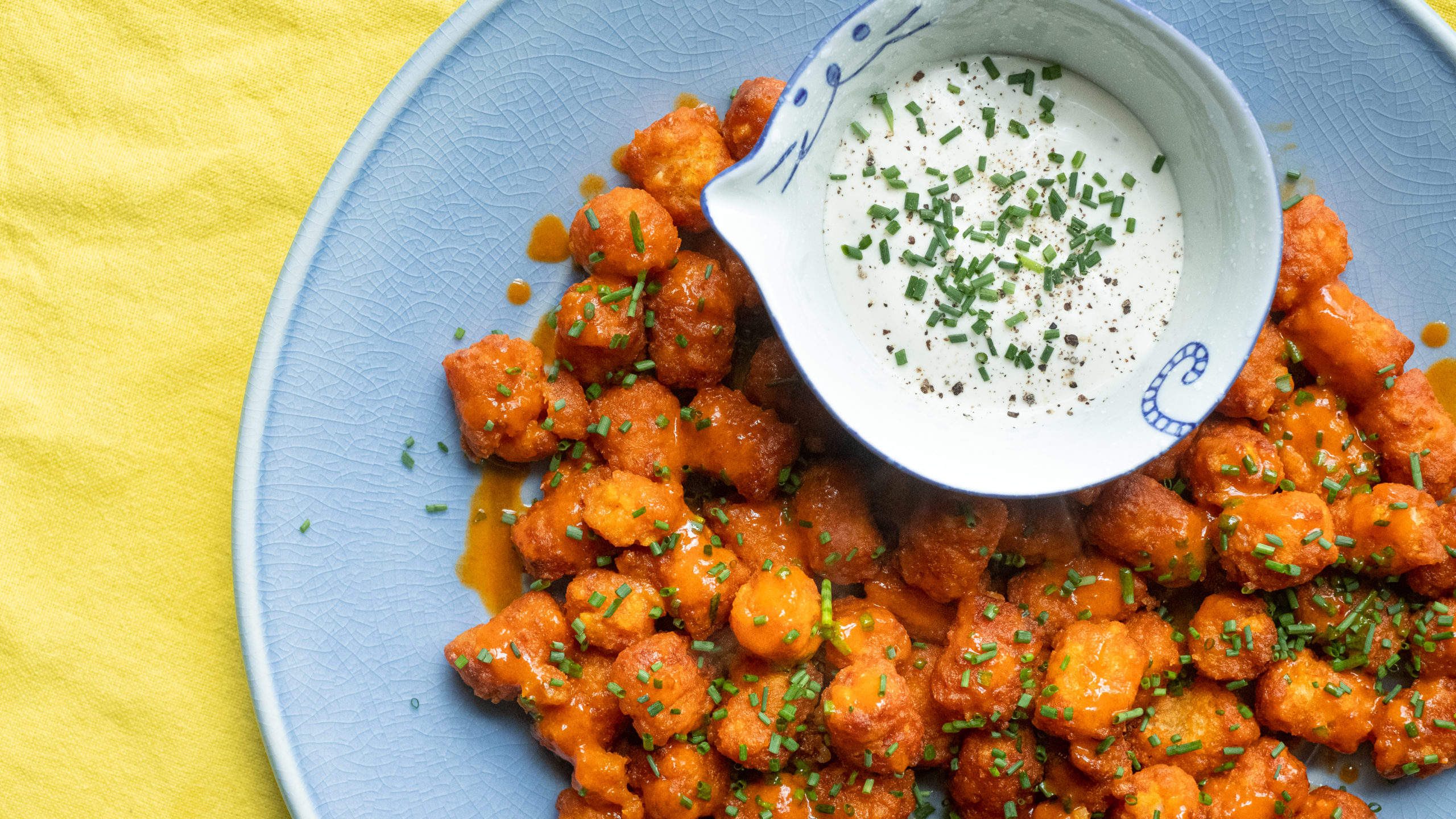 The Best Vegan Buffalo 'Wings' are Just Potato Gems