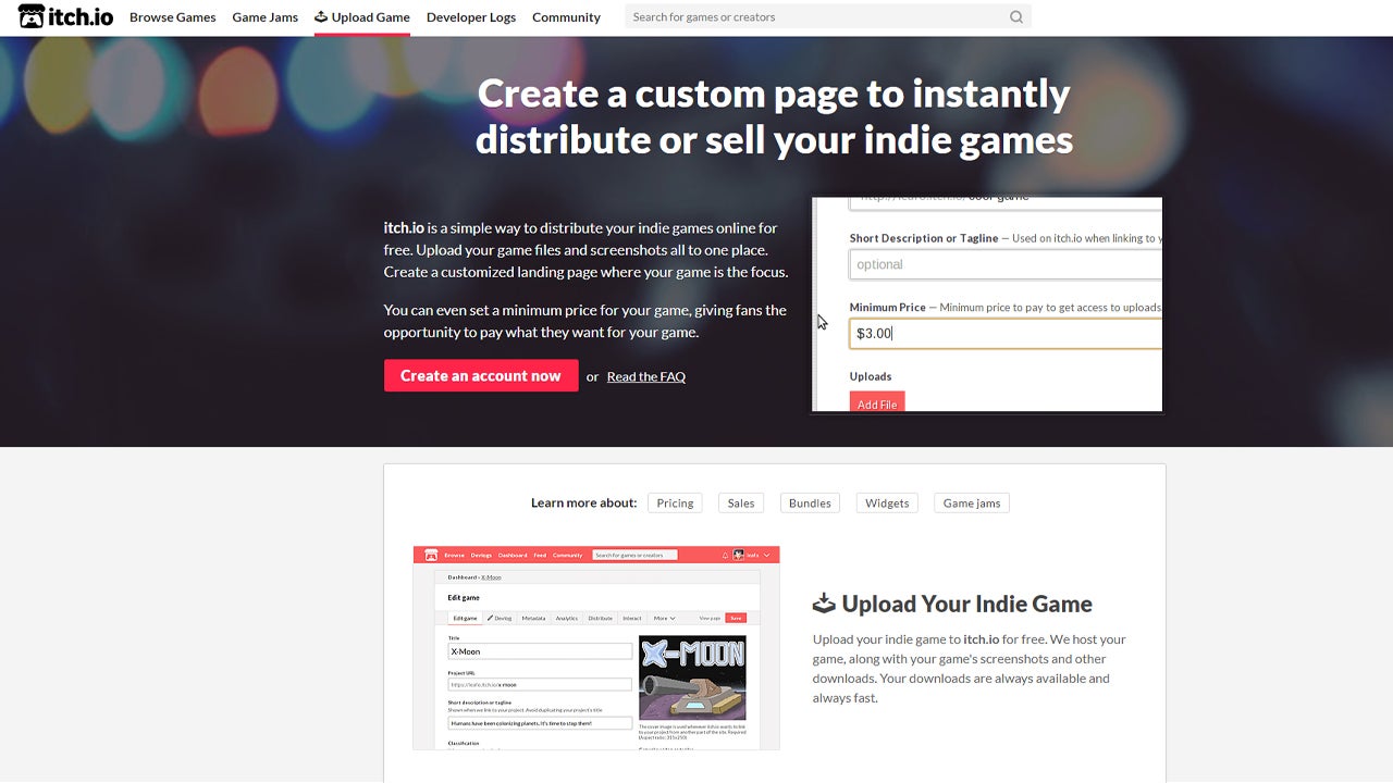 Indie game store itch.io is joining the Epic Games Store : r/Games