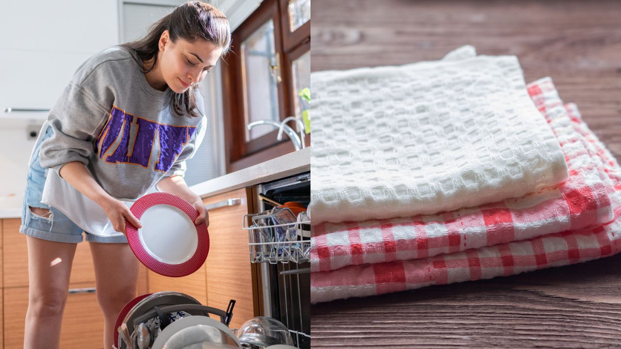 Want Dryer Dishes? Toss a Towel in Your Dishwasher