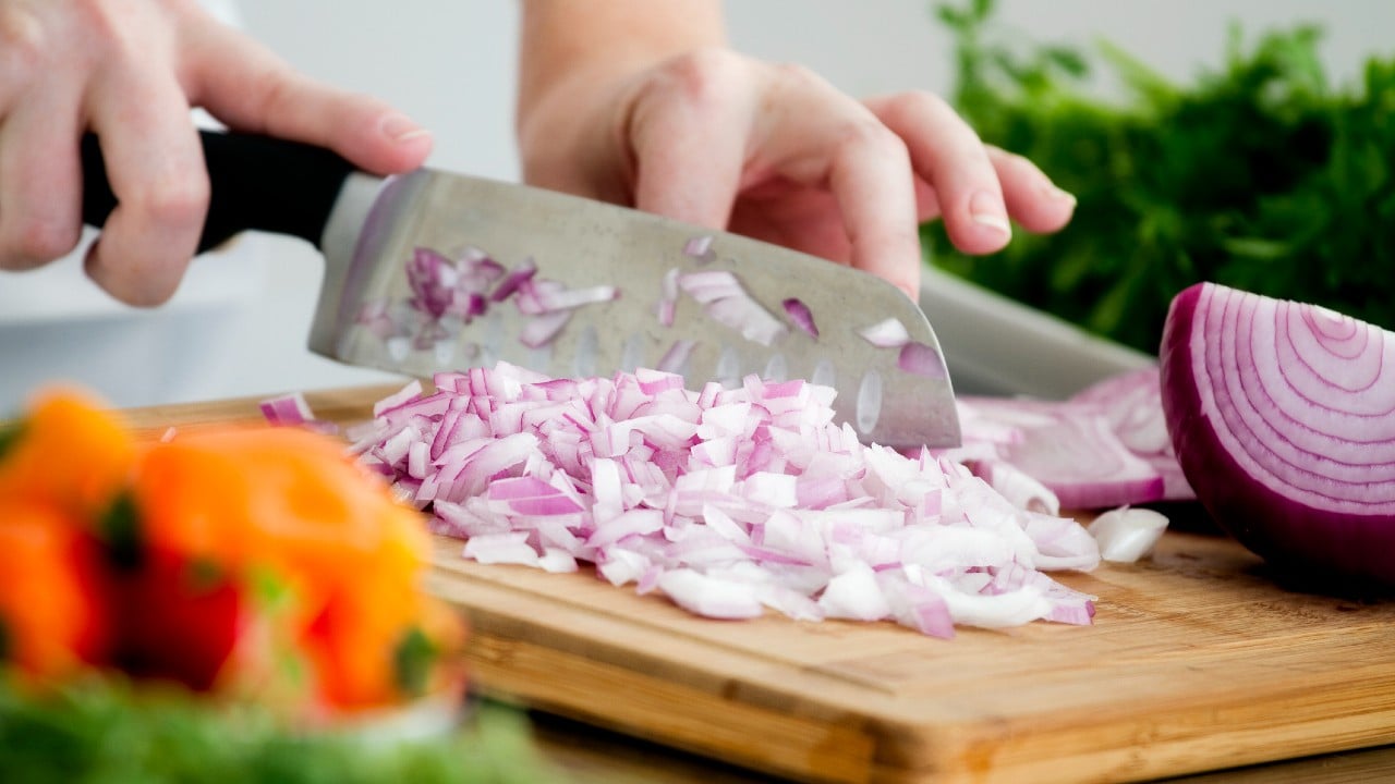 The Trick To Dicing An Onion