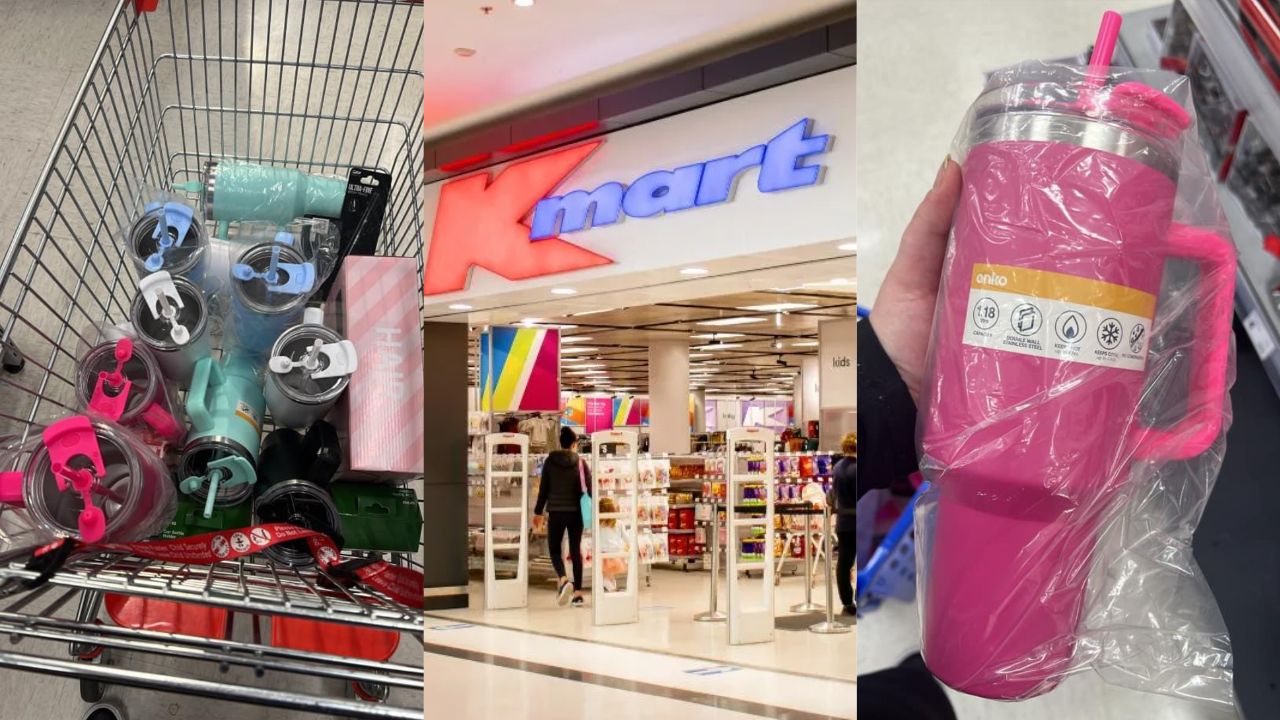 Kmart's $15 dupe of $79.99 Stanley tumbler sends shoppers wild: 'Need this