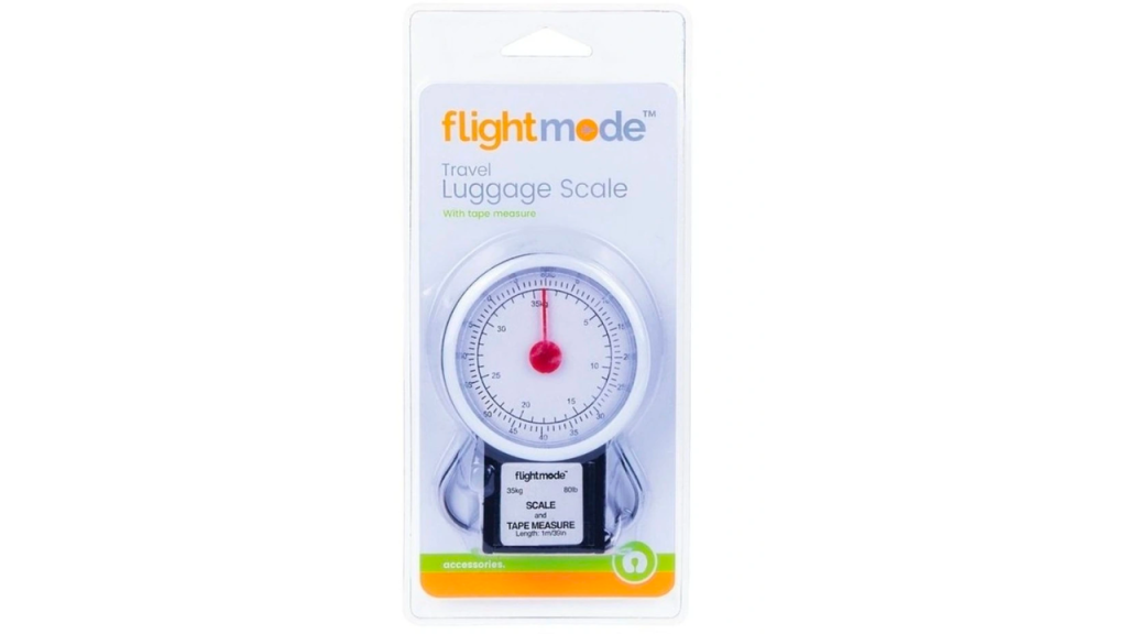 Luggage Scale 35kg 80lb Suitcase Travel Fishing Compact Weighing 1M Tape  Measure