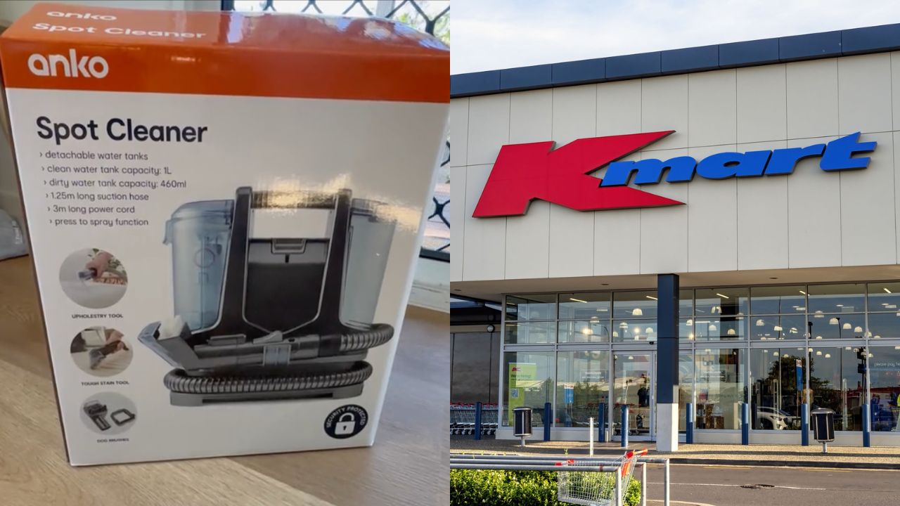 ‘Takes My Cleaning Game to a New Level’: Kmart’s Spot Cleaner Is About to Be Your New Obsession
