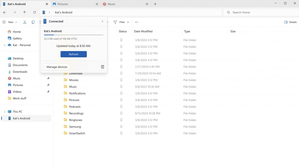 Now You Can Access Your Android Files From Your PC