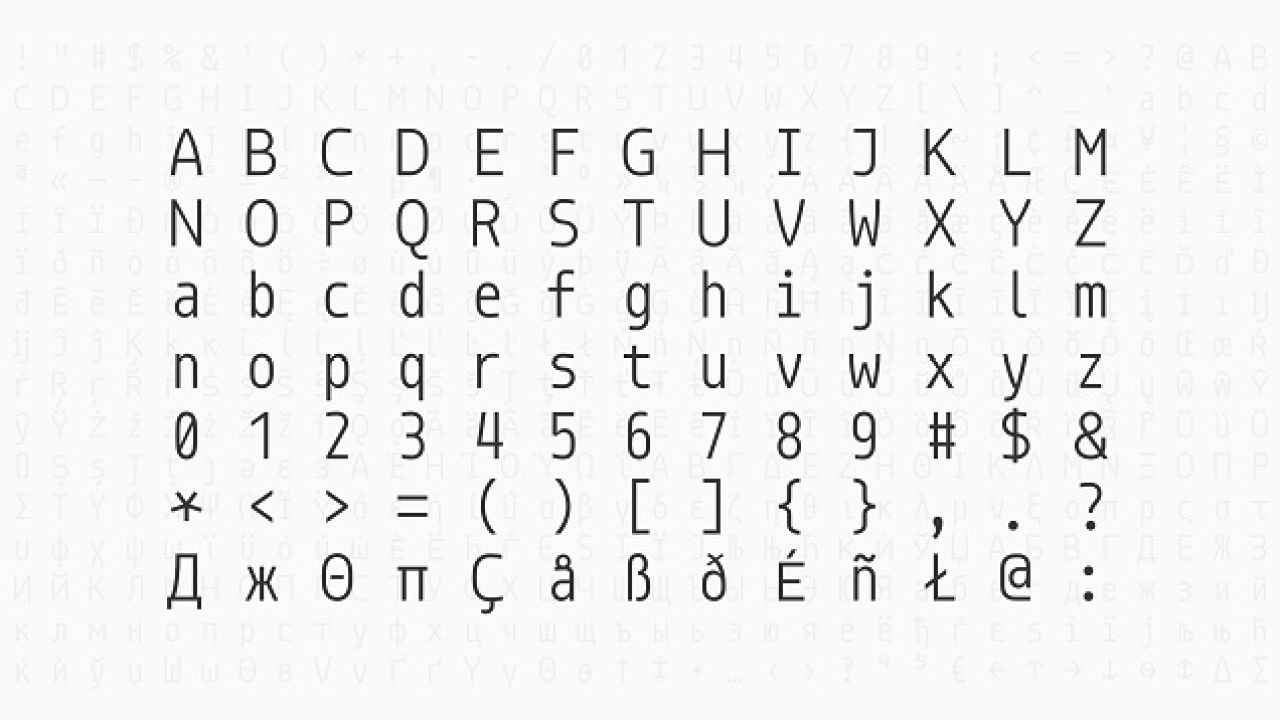 Monoid Is An Open Source Font That's Perfect For Coders