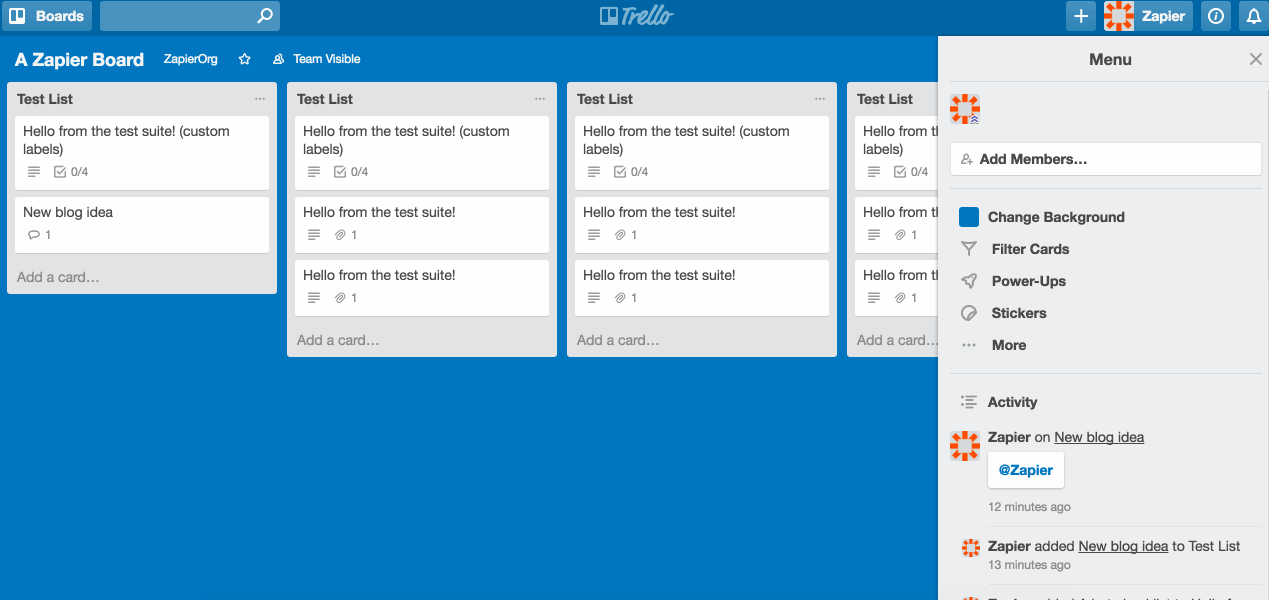 trello support multiple people for same task