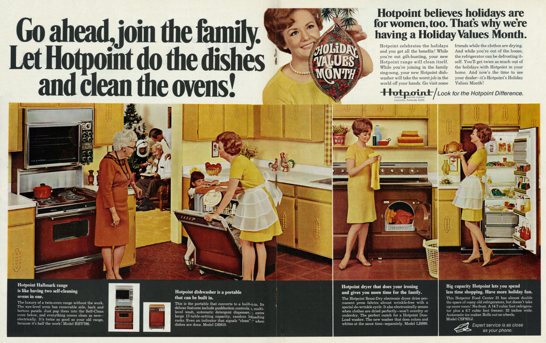 Self clean перевод на русский. The Hotpoint range 50s. Advert of working Holidays. Working the Refrigerator all the time. Advertisement for Fridge.