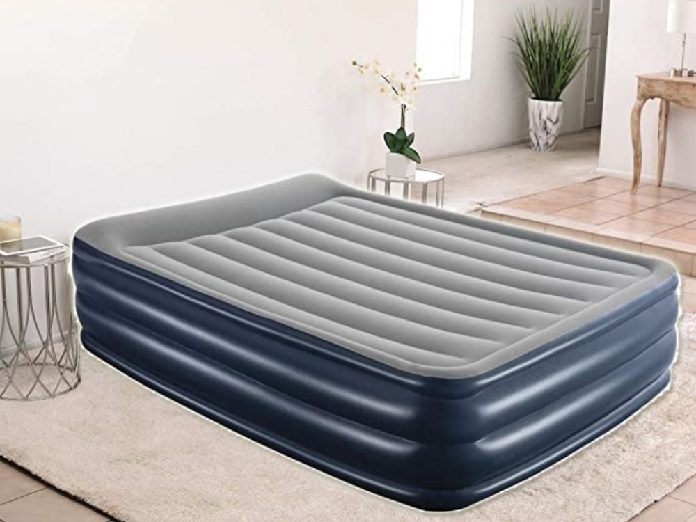 home bargains double air bed