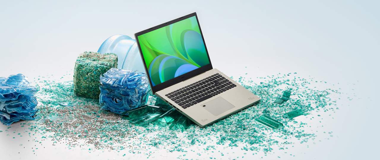 acer aspire vero green laptops