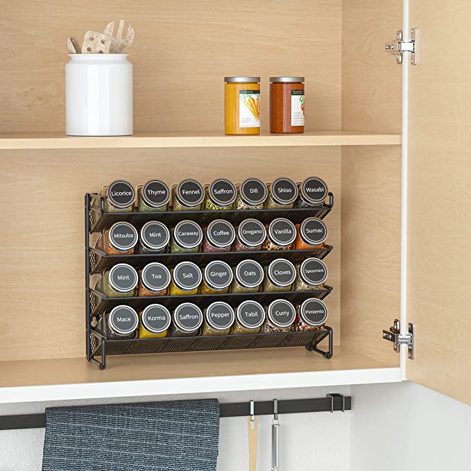 The Best Spice Racks to Organise Your Kitchen Counters Cupboards