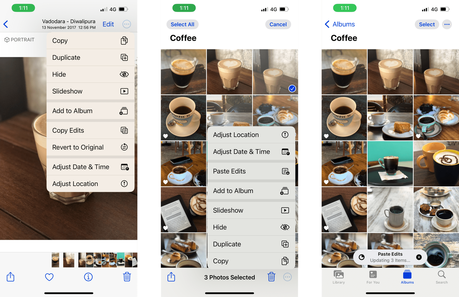 You Can Now Quickly Edit Multiple Photos at Once on Your iPhone