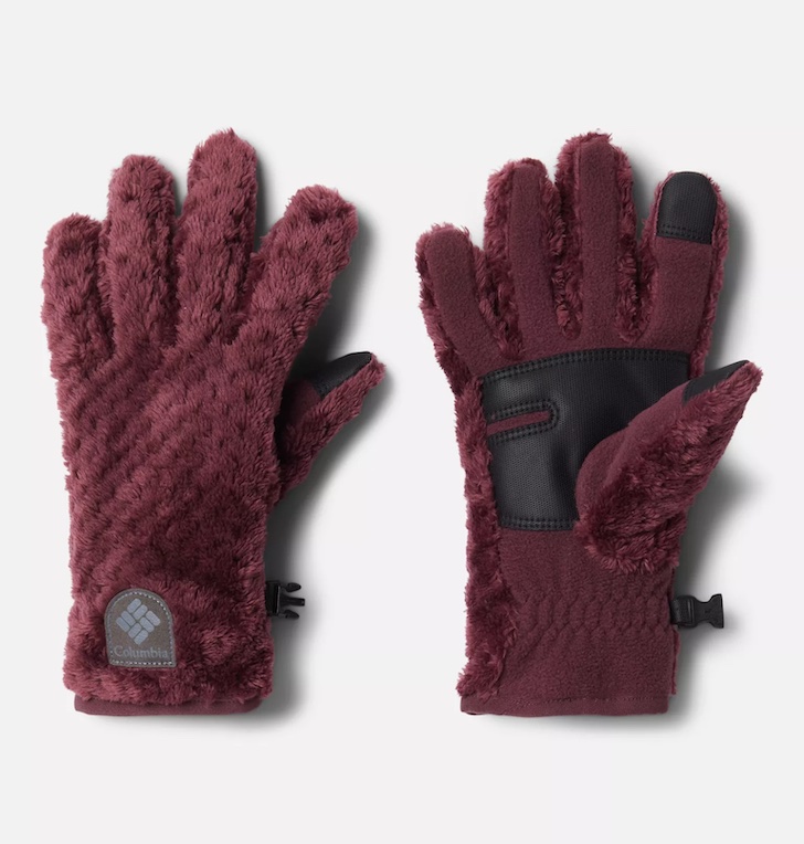 sherpa fleece gloves